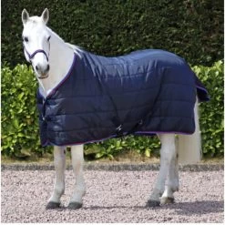 Hy Equestrian Signature 100g Standard Neck Rug - Navy Colour Navy