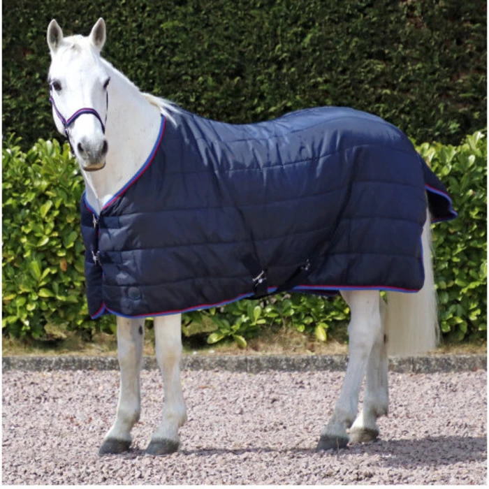 Hy Equestrian Signature 100g Standard Neck Rug - Navy Colour Navy 3 Hy Equestrian Signature 100g Standard Neck Rug - Navy Colour Navy