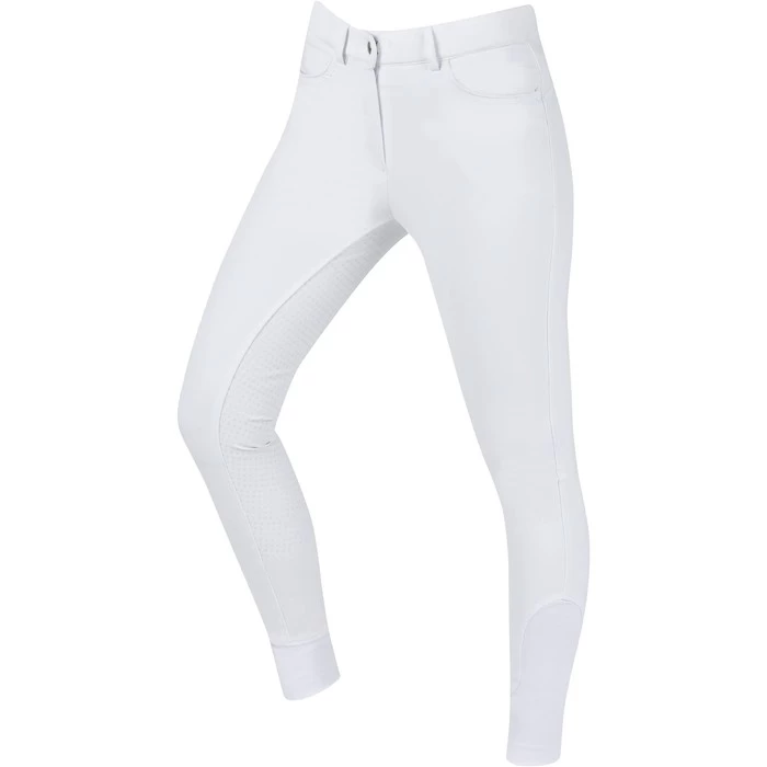 2023 Dublin Womens Shelby Full Seat Breeches 10184220 - White Colour White 3 2023 Dublin Womens Shelby Full Seat Breeches 10184220 - White Colour White
