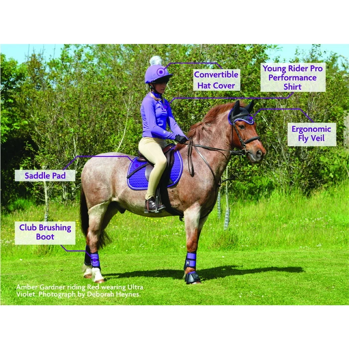 2022 Woof Wear Performance Riding Shirt WA0001 - Ultra Violet Colour Ultra Violet 4 2022 Woof Wear Performance Riding Shirt WA0001 - Ultra Violet Colour Ultra Violet - Image 2