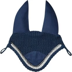 2022 Weatherbeeta Prime Bling Ear Bonnet 1002757 - Navy Colour Navy