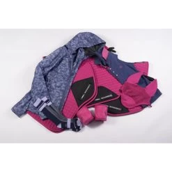 2023 Weatherbeeta Prime Ear Bonnet 1000071 - Red Violet Colour Red Violet -Equestrian Products Store 4017 SS22 Blueberry RedViolet WB Prime DB Apparel Flatlay.700x700