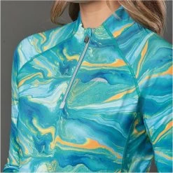 2022 Weatherbeeta Womens Ruby Printed Long Sleeve Top 1009342016 - Blue / Orange Swirl 10 2022 Weatherbeeta Womens Ruby Printed Long Sleeve Top 1009342016 - Blue / Orange Swirl -Equestrian Products Store 4043 4043 3.700x700