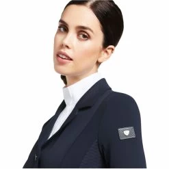 2022 Ariat Womens Galatea Bellatrix Show Jacket 10039144 - Navy -Equestrian Products Store 4119 4119 5.700x700