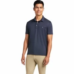 2022 Ariat Mens Norco Short Sleeve Polo Top 10039475 - Blue Nights