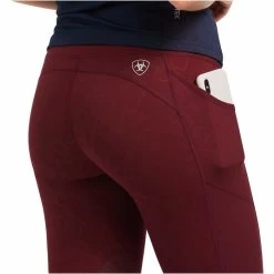 2022 Ariat Womens EOS Knee Patch Tight 10039880 - Zinfandel -Equestrian Products Store 4241 4241 4.700x700