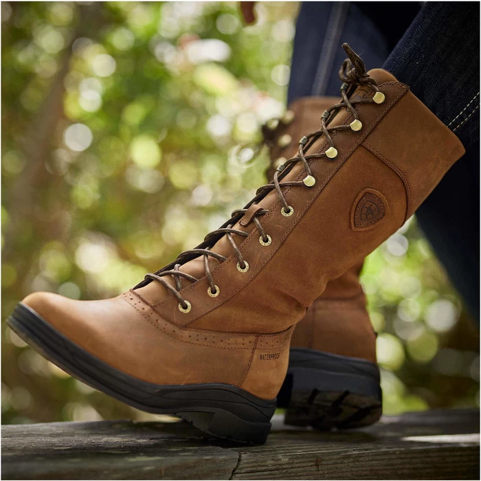 2022 Ariat Womens Wythburn H20 Boots 10033989 - Weathered Brown 9 2022 Ariat Womens Wythburn H20 Boots 10033989 - Weathered Brown - Image 7