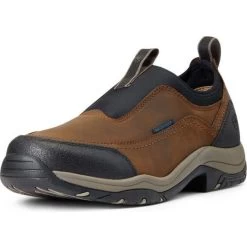 2022 Ariat Mens Terrain Ease H20 Boot 10040235 - Distressed Brown -Equestrian Products Store 4274 10040235 3 4 front.700x700