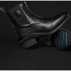 2022 Mountain Horse Womens Veganza Zip Paddock 010810100io - Black -Equestrian Products Store 4361 veganza20front20zip20paddock bl.700x700