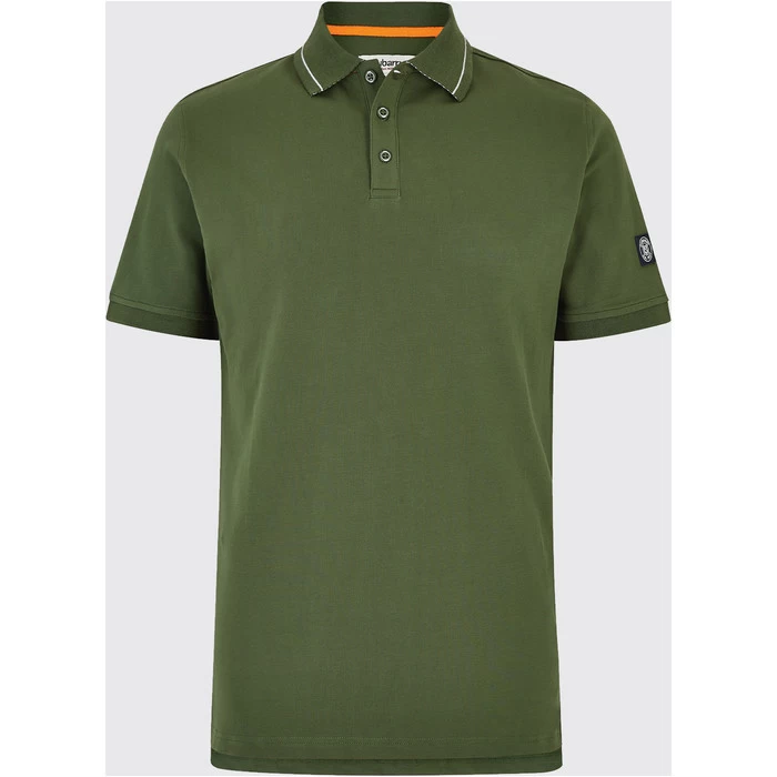 2022 Dubarry Mens Loftus Polo Top 4325 - Pesto 4 2022 Dubarry Mens Loftus Polo Top 4325 - Pesto - Image 2