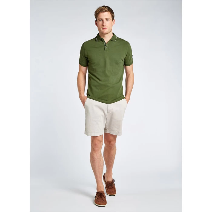 2022 Dubarry Mens Loftus Polo Top 4325 - Pesto 5 2022 Dubarry Mens Loftus Polo Top 4325 - Pesto - Image 3