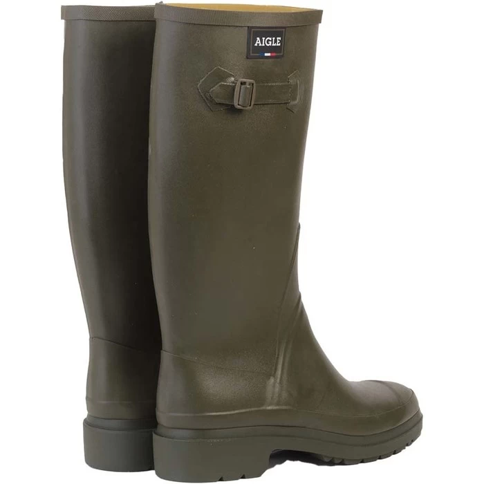 2023 Aigle Mens Cessac Wellington Boots 364576 - Kaki 4 2023 Aigle Mens Cessac Wellington Boots 364576 - Kaki - Image 2