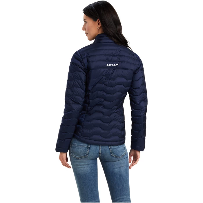 2022 Ariat Womens Ideal Down Jacket 10041381 - Navy Eclipse 4 2022 Ariat Womens Ideal Down Jacket 10041381 - Navy Eclipse - Image 2