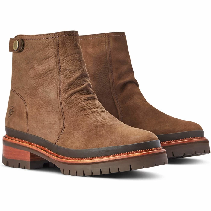 2022 Ariat Womens Leighton Waterproof Boots 10042556 - Barley Brown 4 2022 Ariat Womens Leighton Waterproof Boots 10042556 - Barley Brown - Image 2