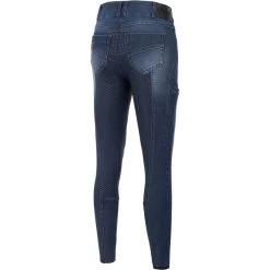 2022 Pikeur Womens Lisha Jeans Full Grip Breeches 144116 477 380 - Denim Blue -Equestrian Products Store 5090 pik 144116 477 380 b.700x700