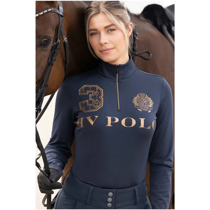 2022 HV Polo Womens Favouritas Luxury Top 403493460 - Navy 5 2022 HV Polo Womens Favouritas Luxury Top 403493460 - Navy - Image 3