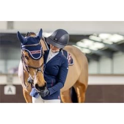 2022 Charles Owen SP8 Plus Leather Look Sparkly Helmet SP8PLUS2022 - Navy Colour Navy 11 2022 Charles Owen SP8 Plus Leather Look Sparkly Helmet SP8PLUS2022 - Navy Colour Navy -Equestrian Products Store 5466 Copy20of20G0A0088.700x700