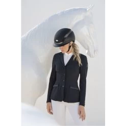 2023 Pikeur Womens Valentine Competition Jacket 151800 541 - Black -Equestrian Products Store 5801 pikeur20SS23207.700x700