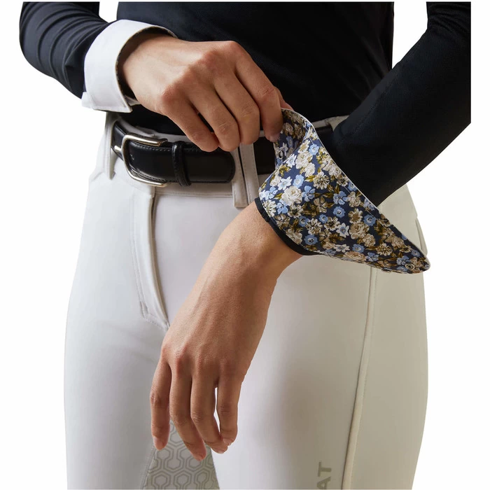 2023 Ariat Womens Sunstopper Pro 2.0 Show Shirt 10043603 - Show Navy / Ashton 4 2023 Ariat Womens Sunstopper Pro 2.0 Show Shirt 10043603 - Show Navy / Ashton - Image 2