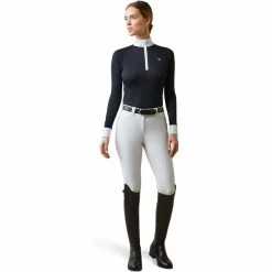 2023 Ariat Womens Sunstopper Pro 2.0 Show Shirt 10043603 - Show Navy / Ashton 13 2023 Ariat Womens Sunstopper Pro 2.0 Show Shirt 10043603 - Show Navy / Ashton -Equestrian Products Store 5878 10043603 full.700x700