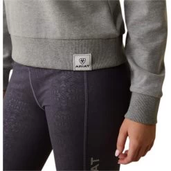 2023 Ariat Womens Just Hoodie 10043443 - Heather Grey -Equestrian Products Store 5888 202320Ariat20Womens20Just20Hoodie201004344320 20Heather20Grey20Close20Up.700x700