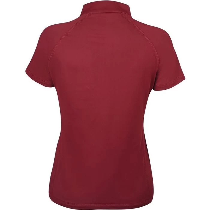 2023 Weatherbeeta Womens Prime Short Sleeve Top & Prime Dressage Saddle Pad Bundle 1019060001000745 - Maroon 4 2023 Weatherbeeta Womens Prime Short Sleeve Top & Prime Dressage Saddle Pad Bundle 1019060001000745 - Maroon - Image 2