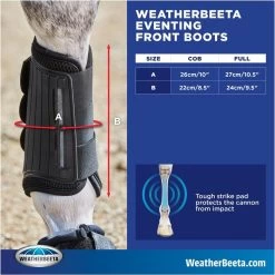 2023 Weatherbeeta Eventing Front Boots 8076 - Black 14 2023 Weatherbeeta Eventing Front Boots 8076 - Black -Equestrian Products Store 6030 202320Weatherbeeta20Eventing20Front20Boots20807620 20Black20size.700x700
