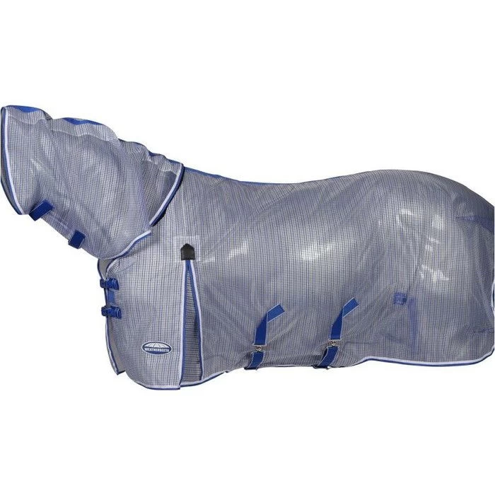 2023 Weatherbeeta Horse Comfitec Ripshield Plus With FREE Fly Mask 101837908049 - Navy / White / Black 4 2023 Weatherbeeta Horse Comfitec Ripshield Plus With FREE Fly Mask 101837908049 - Navy / White / Black - Image 2