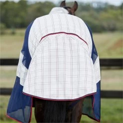 2023 Weatherbeeta Breeze With Surcingle IV Combo Neck 10183790 - White / Navy / Red Colour White / Navy / Red -Equestrian Products Store 6035 202320Weatherbeeta20Breeze20Fly20Rug2020Free20Fly20Mask20Bundle20WFRFM120 20White2020Navy2055.700x700
