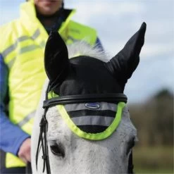 2022 Weatherbeeta Unisex Reflective Lightweight Waterproof Jacket With FREE Reflective Ear Bonnet - Hi Vis Yellow -Equestrian Products Store 6128 202220Weatherbeeta20Unisex20Reflective20Lightweight20Waterproof20Jacket20Reflective20Ear20Bonnet201005267100491720 20Hi20Vis20Yellow20Close20Up201.700x700