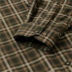 2023 Harkila Mens Milford Shirt 140106415 - Beech Green Check -Equestrian Products Store 6240 202320Harkila20Mens20Milford20Shirt2014010641520 20Beech20Green20Check20Close20Up.700x700