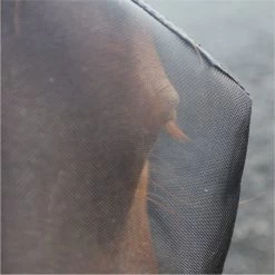 2023 Woof Wear UV Fly Mask With Ears & UV Nose Protector Bundle FMNPUV23 - Black / Turquoise Colour Black / Turquoise -Equestrian Products Store 6330 upclose20fly20mask.2000x2000.700x700