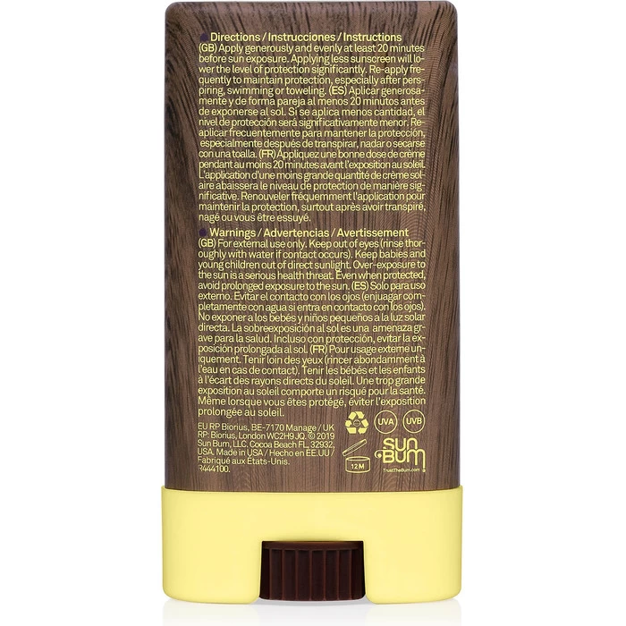 2023 Sun Bum Original SPF 30 Sunscreen Face Stick 13g SB322430 4 2023 Sun Bum Original SPF 30 Sunscreen Face Stick 13g SB322430 - Image 2