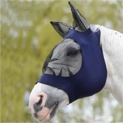 2023 Weatherbeeta Breeze Fly Rug With FREE Fly Mask WFRFM1 - White / Navy -Equestrian Products Store 6370 Mask20bundle.700x700