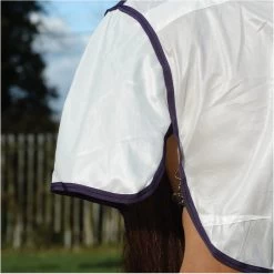 2023 Weatherbeeta Comfitec Essential Fly Rug With FREE Fly Mask WFRFM2 - Grey / White / Maroon -Equestrian Products Store 6371 202320Weatherbeeta20Comfitec20Essential20Mesh20II20Combo20Neck20100044116620 20WhiteMarron20Grey20close205.2000x2000.700x700