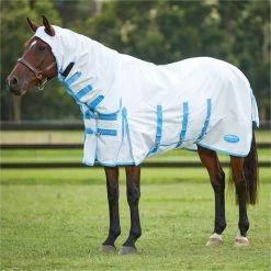 2023 Weatherbeeta Sweet Itch Shield Fly Rug With FREE Fly Mask WFRFM3 - White / Blue / Navy -Equestrian Products Store 6372 202220Weatherbeeta20Sweet20Itch20Shield20Combo20Neck20100620920 20White2020Blue2010062092044.700x700