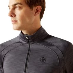 2023 Ariat Mens Tek Team 1/2 Zip Sweatshirt 10032804 - Ebony Colour Ebony -Equestrian Products Store 6532 202320Ariat20Mens20Tek20Team201220Zip20Sweatshirt201003280420 20Ebony205.700x700