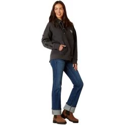 2023 Ariat Womens Rabere Hoodie 10046046 - Charcoal -Equestrian Products Store 6575 202320Ariat20Womens20Rabere20Hoodie201004604620 20Charcoal203.700x700