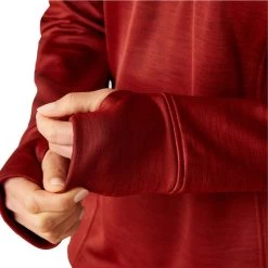 2023 Ariat Womens Tek Team 1/2 Zip Sweatshirt 1004670 - Fired Brick Colour Fired Brick -Equestrian Products Store 6580 202320Ariat20Womens20Tek20Team201220Zip20Sweatshirt20100467020 20Fired20Brick20205.700x700