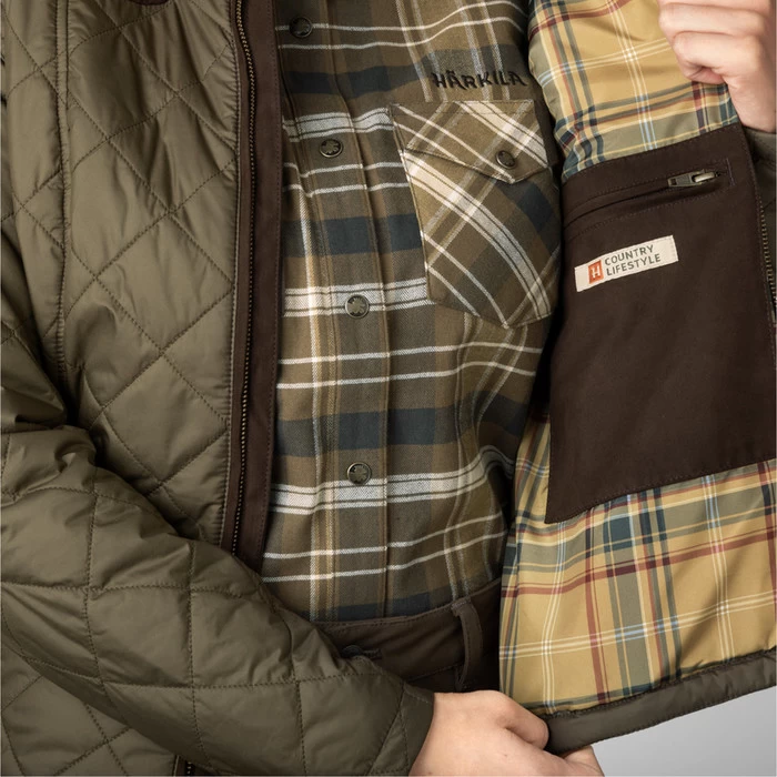 2023 Harkila Womens Ailsa Quilt Jacket 100124329 - Willow Green 5 2023 Harkila Womens Ailsa Quilt Jacket 100124329 - Willow Green - Image 3