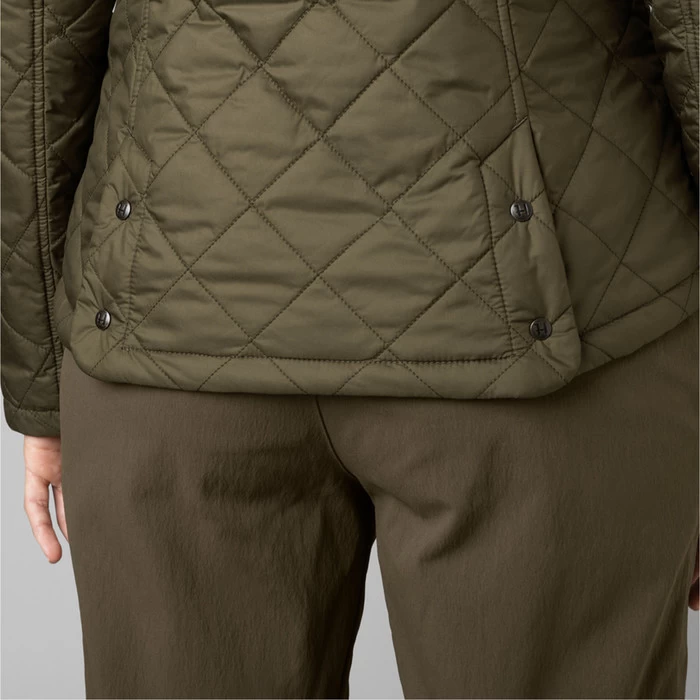 2023 Harkila Womens Ailsa Quilt Jacket 100124329 - Willow Green 6 2023 Harkila Womens Ailsa Quilt Jacket 100124329 - Willow Green - Image 4