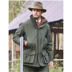 2023 Alan Paine Mens Stancombe Waterproof Shooting Coat STNGCOT - Olive -Equestrian Products Store 6785 202320Alan20Paine20Mens20Stancombe20Waterproof20Shooting20Coat20STNGCOT20 20Olive206.700x700