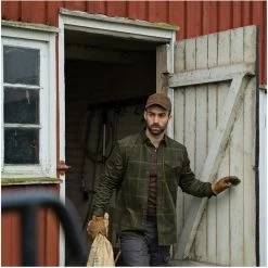 2023 Harkila Mens Kaldfjord Corduroy Check Shirt 1401130 - Shadow Brown -Equestrian Products Store 6810 202320Harkila20Mens20Kaldfjord20Corduroy20Check20Shirt20140113020 20Shadow20Brown7.700x700