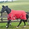 2022 Weatherbeeta Comfitec Classic Lite Standard Neck Turnout Rug - Red / Silver