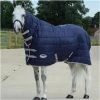 Weatherbeeta Comfitec Channel Quilt Medium-Lite Combo Neck Rug - Navy / Silver Colour Navy/Silver -Equestrian Products Store 861 1.700x700