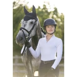 2022 Charles Owen This Esme X Luna Riding Helmet & Headband - Black Colour Black -Equestrian Products Store A7S04348201.700x700