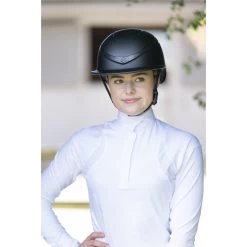2022 Charles Owen This Esme X Luna Riding Helmet & Headband - Black Colour Black -Equestrian Products Store A7S08655201.700x700