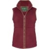 2023 Alan Paine Womens Aylsham Fleece Gilet AYLLWCT - Bordeaux Colour Bordeaux -Equestrian Products Store Alan Paine Womens Aylasham Fleece Gilet Bordeaux.2000x2000.700x700