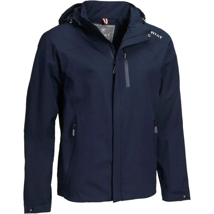 Ariat Mens Coastal H2O Jacket 10030340 - Navy 7 Ariat Mens Coastal H2O Jacket 10030340 - Navy - Image 5