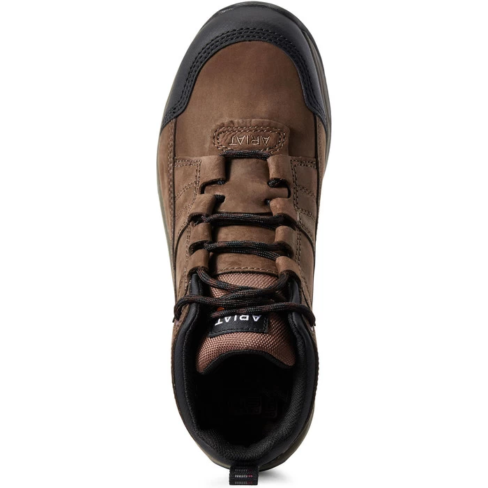 Ariat Womens Telluride Work H20 CT Boots Distressed Brown 6 Ariat Womens Telluride Work H20 CT Boots Distressed Brown - Image 4